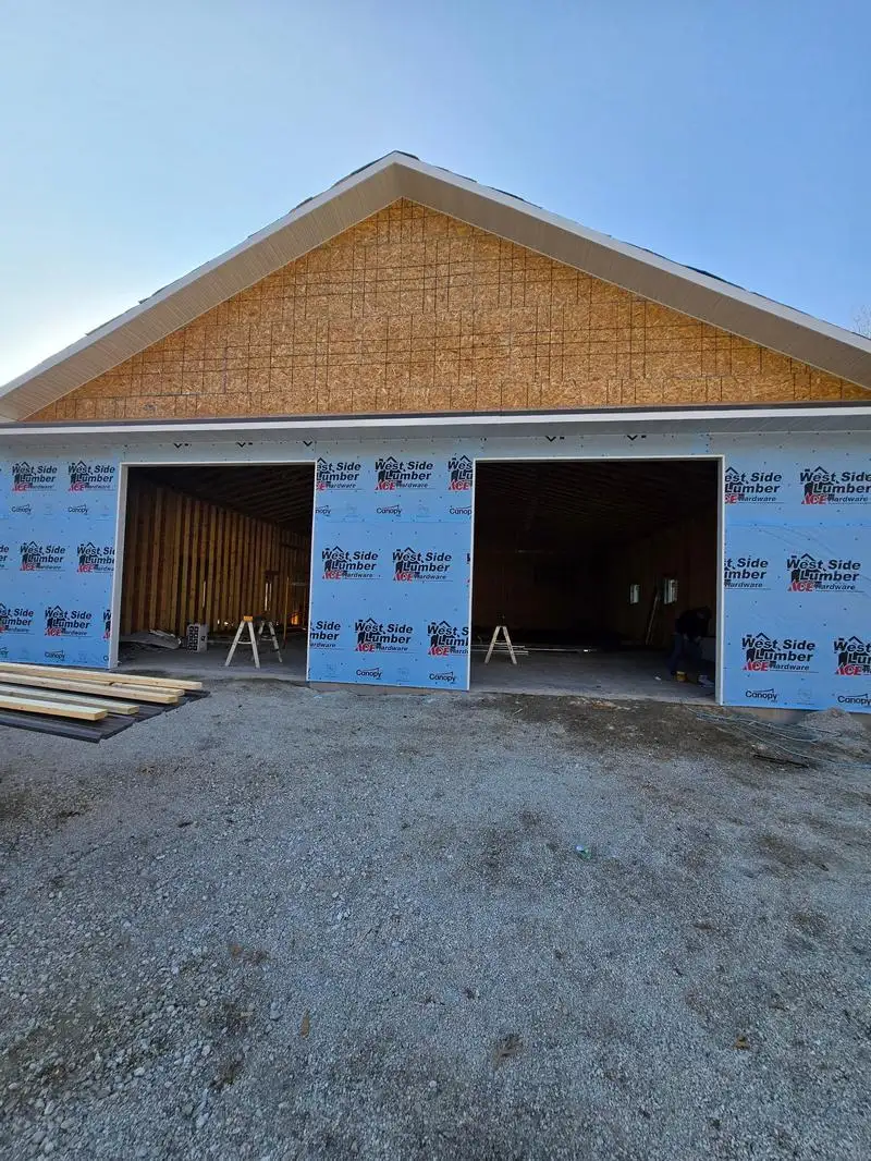 New shop building exterior