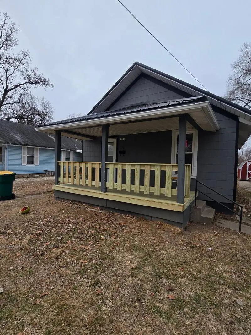 Porch renovation complete